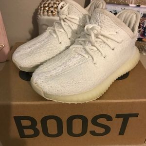 Cream white YEEZYS